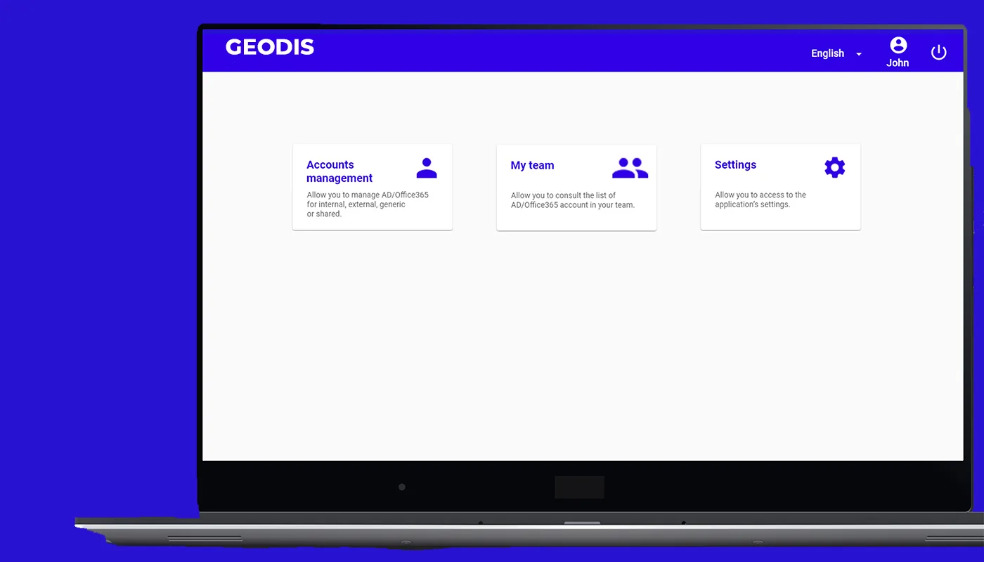 Menu principal